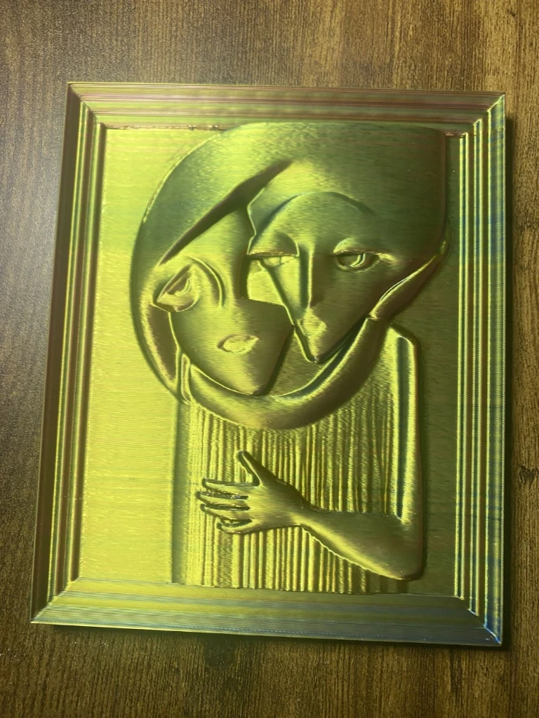 Ombre Rose 3d 12x14.3 cm (Patient : -40%)